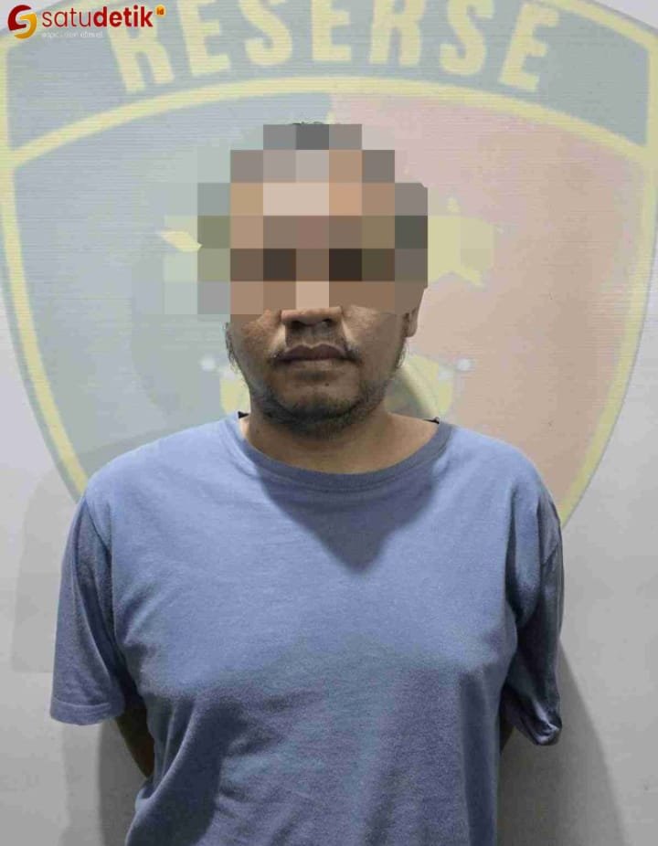 Pelaku curanmor saat diamankan di Polres Kapuas