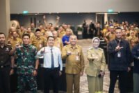 Bupati Lumajang saat foto bersama diacara Perkuat Pengendalian Inflasi