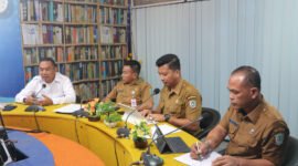 Komisi D DPRD Lumajang saat dialog bersama Dispendik 