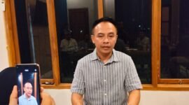 Dandim 0821 Lumajang  Letkol Arh Anton Subhandi, S.AP saat ditemui media