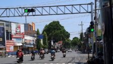 Kondisi Jalan PB Sudirman yang sebentar lagi akan diperbaiki