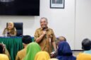 Asisten Administrasi  Akhmad Taufik saat memberikan sambutan diacara Rembug Stunting