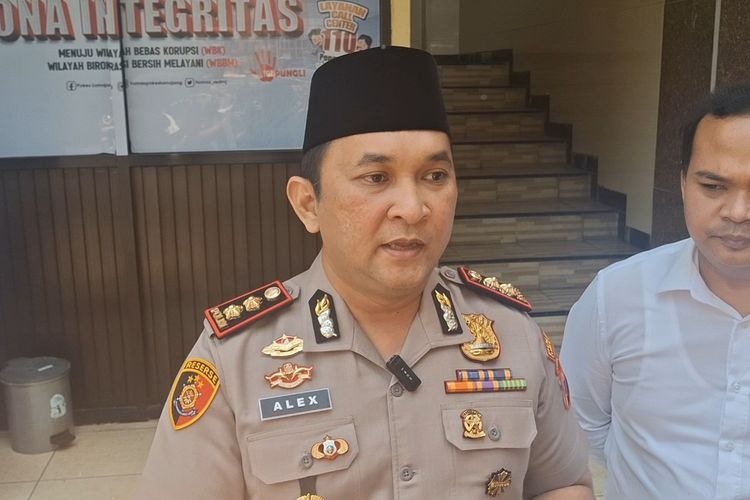 Kapolres Lumajang saat ditemui media