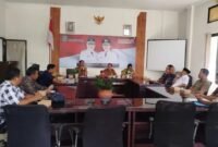 Disnaker Lumajang saat Rakor persiapan May Day di Poncosumo