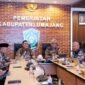 Wakil Bupati Lumajang saat Audensi bersama Direktorat Bina Kepercayaan