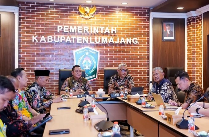 Wakil Bupati Lumajang saat Audensi bersama Direktorat Bina Kepercayaan
